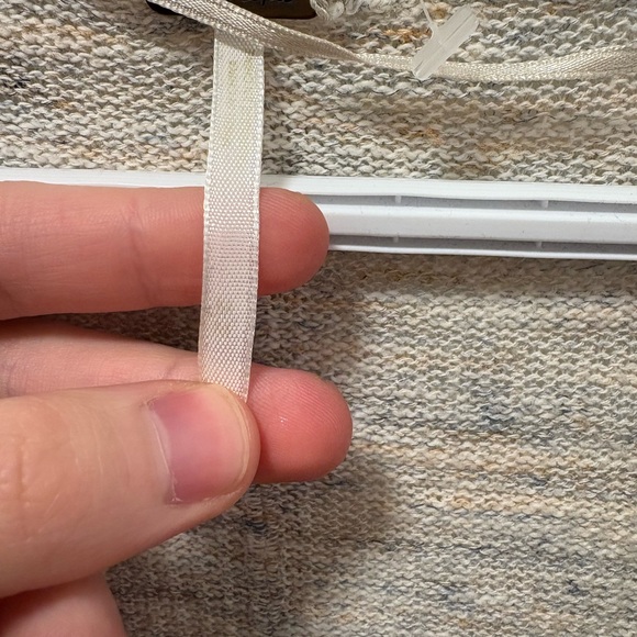 Free People Beige Heathered V-Neck Cardigan Sweater - Picture 3 of 7